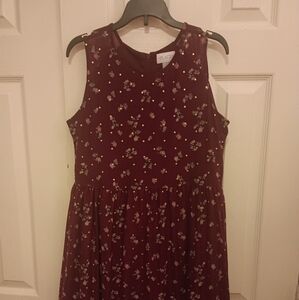 Girls Children's Place Floral Dress Size 16